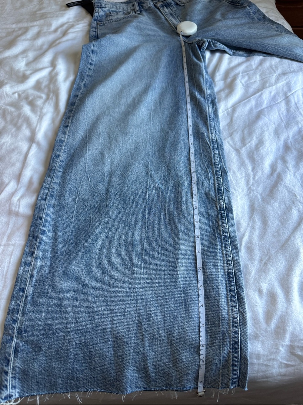 Rag & Bone Light Blue Women’s Featherweight Sweatpants Denim Jeans 28 Sofia NWT - Picture 15 of 15